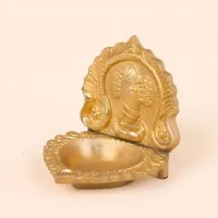 Лампа латунная Линга Бхайрави, Иша Лайф; Linga Bhairavi Brass Lamp, Isha Life